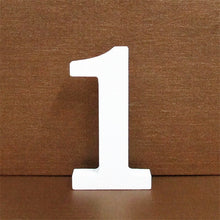 Load image into Gallery viewer, 1pc 10CMX10CM White Wooden Letter English Alphabet