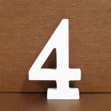Load image into Gallery viewer, 1pc 10CMX10CM White Wooden Letter English Alphabet