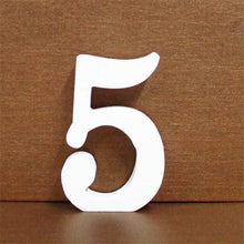 Load image into Gallery viewer, 1pc 10CMX10CM White Wooden Letter English Alphabet