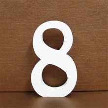 Load image into Gallery viewer, 1pc 10CMX10CM White Wooden Letter English Alphabet