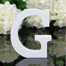 Load image into Gallery viewer, Wooden Letters White Alphabet