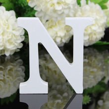 Load image into Gallery viewer, Wooden Letters White Alphabet