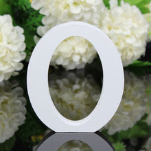 Load image into Gallery viewer, Wooden Letters White Alphabet