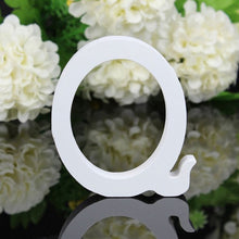 Load image into Gallery viewer, Wooden Letters White Alphabet
