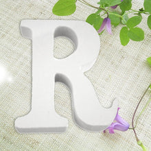 Load image into Gallery viewer, Wooden Letters White Alphabet