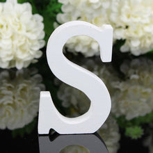 Load image into Gallery viewer, Wooden Letters White Alphabet