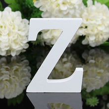 Load image into Gallery viewer, White Wooden Letters Free Standing