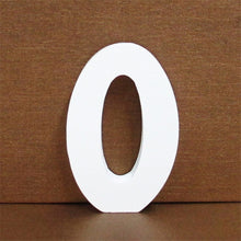 Load image into Gallery viewer, 1pc 10CMX10CM White Wooden Letter English Alphabet
