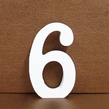 Load image into Gallery viewer, 1pc 10CMX10CM White Wooden Letter English Alphabet
