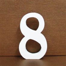 Load image into Gallery viewer, 1pc 10CMX10CM White Wooden Letter English Alphabet
