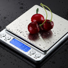 Load image into Gallery viewer, 0.01/0.1g LCD Mini Digital Scales 500g/1/2/3kg
