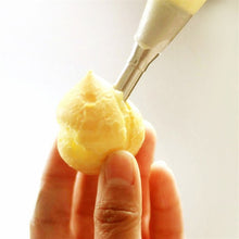 Load image into Gallery viewer, 1PC/2PCS Puff Cake Tip Pastry Cream Butter Stainless Steel Nozzle
