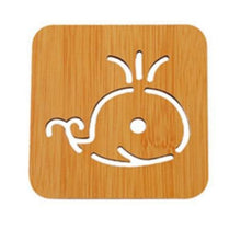 Load image into Gallery viewer, Wood Coasters Bamboo, Pot Mat, Bowl Mat, Insulation Pad
