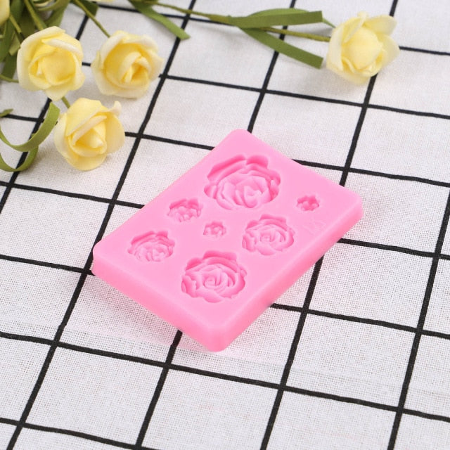 Rose Mold Baking Silicone Tool