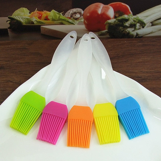 Reusable Grill Oil Brushes, Silicone Pastry Brush