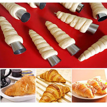 Load image into Gallery viewer, 1Pc Stainless Steel Pastry Cream Horn
