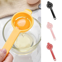 Load image into Gallery viewer, Plastic Extended Handle Egg White and Yolk Separator Spoon
