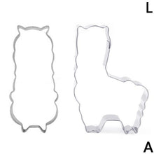 Load image into Gallery viewer, Alpaca Cookie Cutter Stainless
