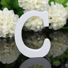 Load image into Gallery viewer, Wooden Letters White Alphabet
