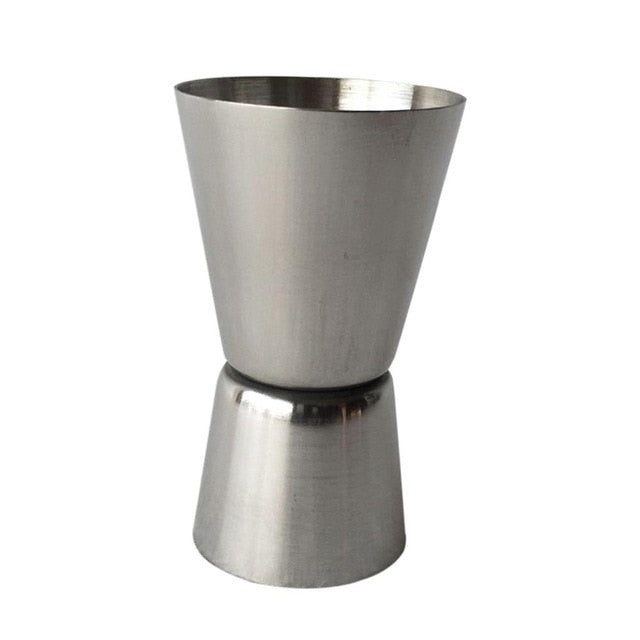 Stainless Steel Double Jigger Shot Glass Cocktail Bartender Mixer Measuring Cup for Baking Beaker Liquid Measure Cup Container