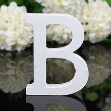 Load image into Gallery viewer, White Wooden Letters Free Standing
