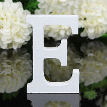 Load image into Gallery viewer, White Wooden Letters Free Standing
