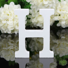 Load image into Gallery viewer, White Wooden Letters Free Standing
