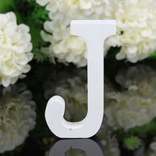 Load image into Gallery viewer, White Wooden Letters Free Standing
