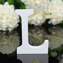 Load image into Gallery viewer, White Wooden Letters Free Standing
