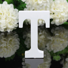 Load image into Gallery viewer, White Wooden Letters Free Standing
