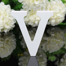 Load image into Gallery viewer, White Wooden Letters Free Standing
