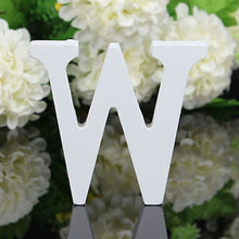 Load image into Gallery viewer, White Wooden Letters Free Standing
